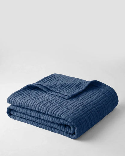 Couverture en mousseline - 100% coton mousseline (1 achetée, 1 offerte)
