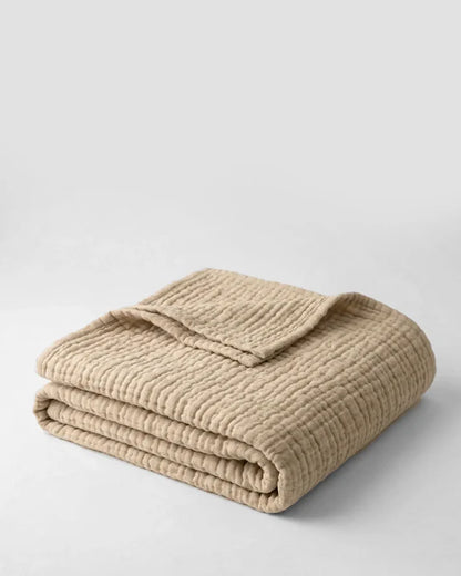 Couverture en mousseline - 100% coton mousseline (1 achetée, 1 offerte)