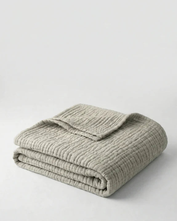 Couverture en mousseline - 100% coton mousseline (1 achetée, 1 offerte)