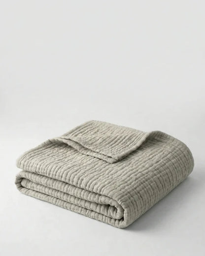 Couverture en mousseline - 100% coton mousseline (1 achetée, 1 offerte)