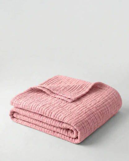 Couverture en mousseline - 100% coton mousseline (1 achetée, 1 offerte)