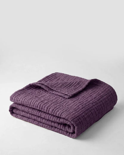 Couverture en mousseline - 100% coton mousseline (1 achetée, 1 offerte)