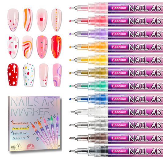 Stylos Nail Art ZELI™ – Créez des ongles uniques en quelques minutes