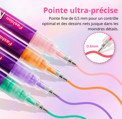 Stylos Nail Art ZELI™ – Créez des ongles uniques en quelques minutes