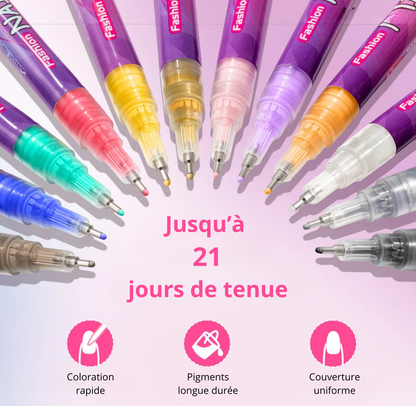 Stylos Nail Art ZELI™ – Créez des ongles uniques en quelques minutes