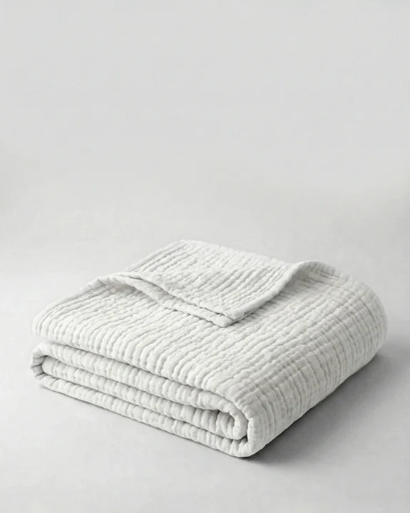 Couverture en mousseline - 100% coton mousseline (1 achetée, 1 offerte)