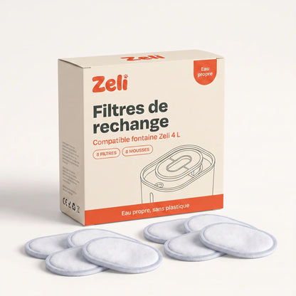 Ensemble de filtres - Fontaine Zeli 2.0